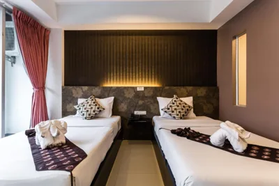 Camera Deluxe con letti singoli — 7Q Patong Beach Hotel