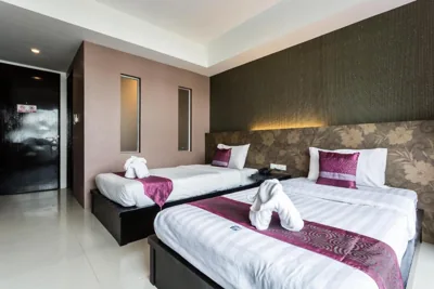 Camera Superior con letti singoli — 7Q Patong Beach Hotel